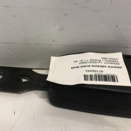 Attache ceinture avant droit RENAULT TWINGO 1 Photo n°1