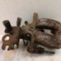 Etrier arriere gauche (freinage) VOLKSWAGEN CADDY 3