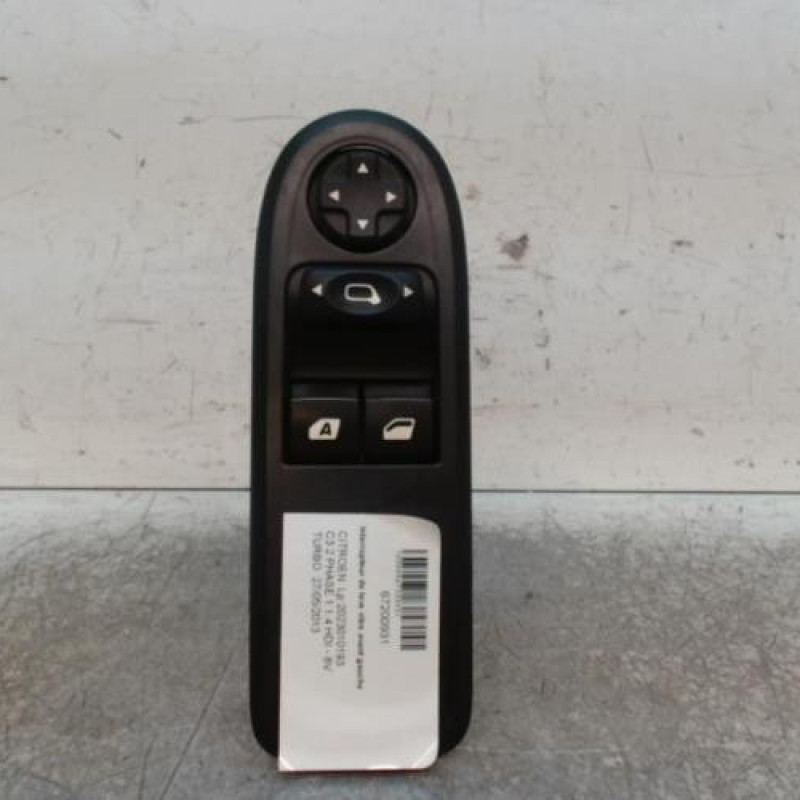 Interrupteur de leve vitre avant gauche CITROEN C3 2