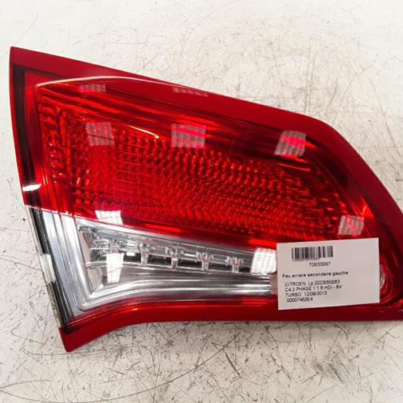 Feu arriere secondaire gauche (feux) CITROEN C4 2