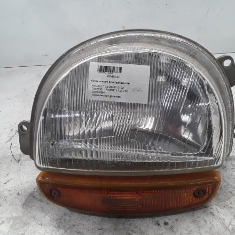 Optique avant principal gauche (feux)(phare) RENAULT TWINGO 1