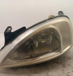 Optique avant principal gauche (feux)(phare) OPEL CORSA C Photo n°1