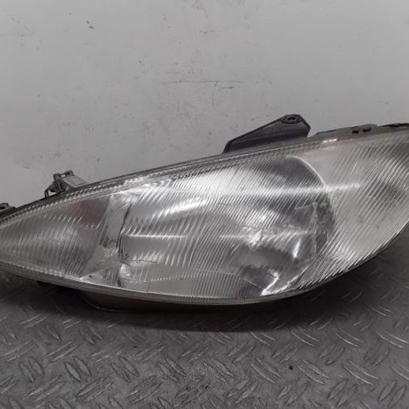 Optique avant principal gauche (feux)(phare) PEUGEOT 206