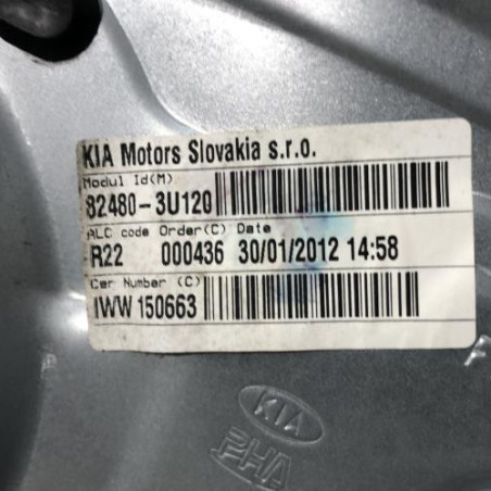 Leve vitre electrique avant droit KIA SPORTAGE 3