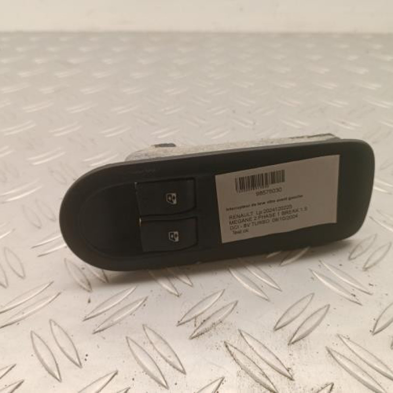 Interrupteur de leve vitre avant gauche RENAULT MEGANE 2