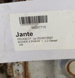 Jante PEUGEOT BOXER 3 Photo n°4