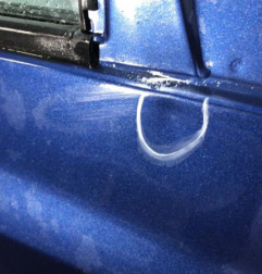 Porte avant droit RENAULT CLIO 3 Photo n°4