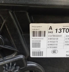 Leve vitre electrique avant gauche MERCEDES CLASSE A 176 Photo n°4