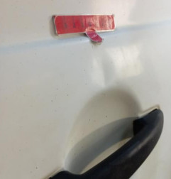 Porte de coffre droit CITROEN JUMPY 2