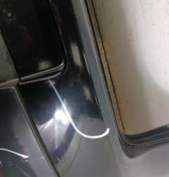 Pare choc arriere VOLKSWAGEN GOLF 5 Photo n°3
