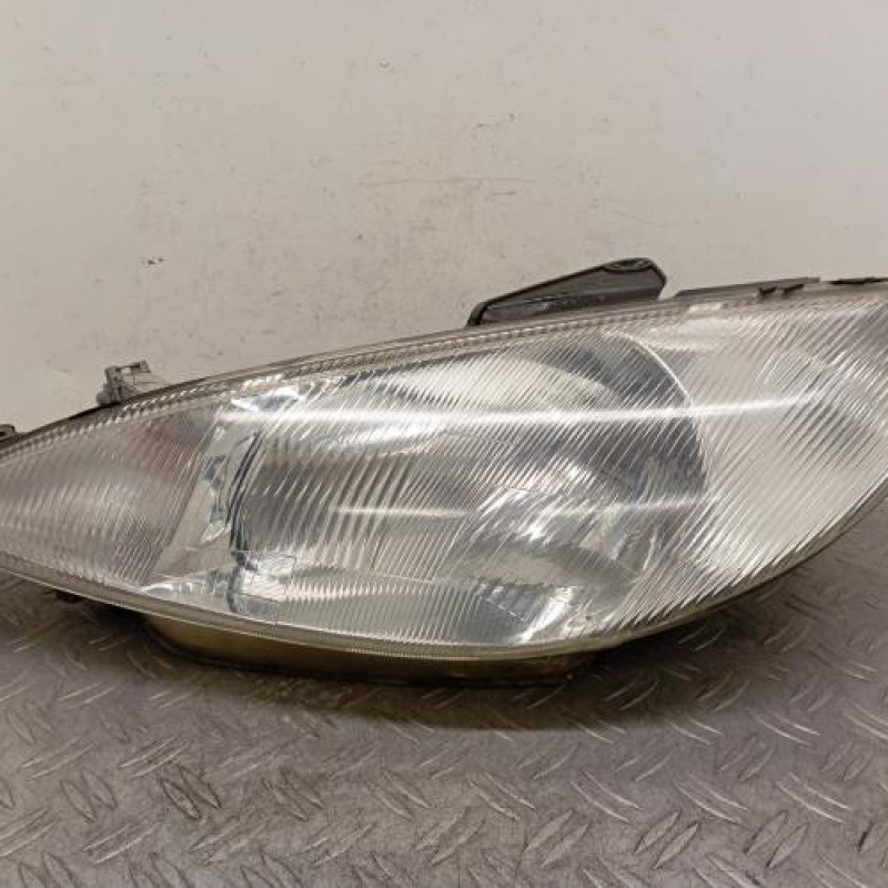 Optique avant principal gauche (feux)(phare) PEUGEOT 206