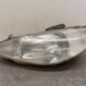 Optique avant principal gauche (feux)(phare) PEUGEOT 206
