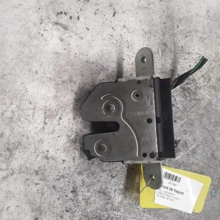 Serrure de hayon OPEL CORSA D Photo n°1