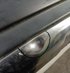 Pare choc arriere PEUGEOT 2008 1 Photo n°5
