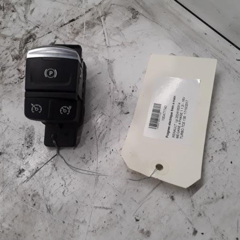 Poignee electrique frein a main RENAULT MEGANE 4