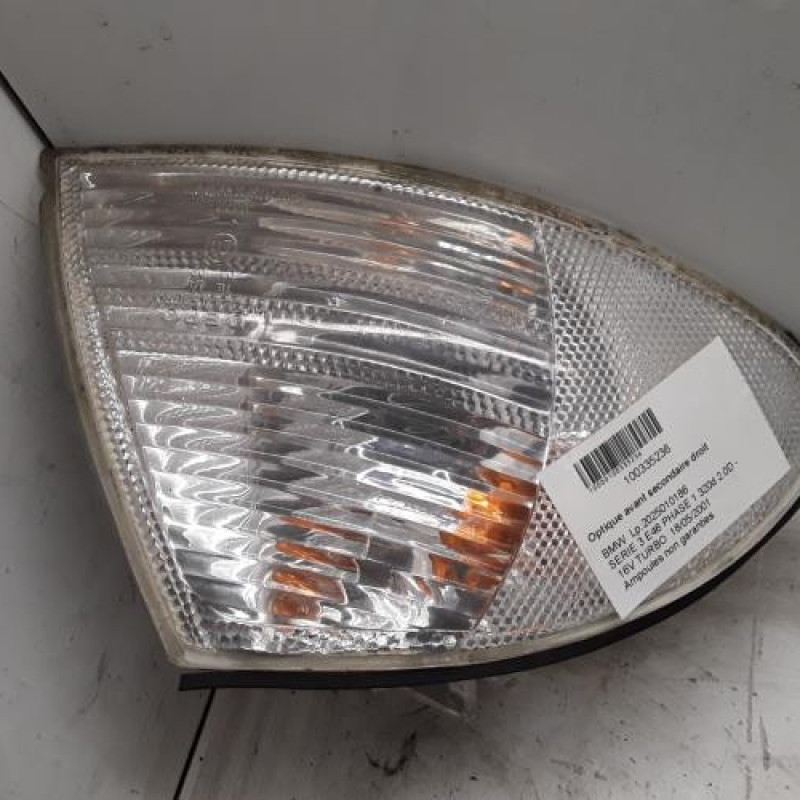 Optique avant secondaire droit (feux)(clignotant) BMW SERIE 3 E46