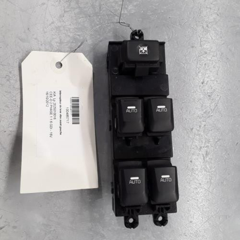 Interrupteur de leve vitre avant gauche KIA CEE-D 2