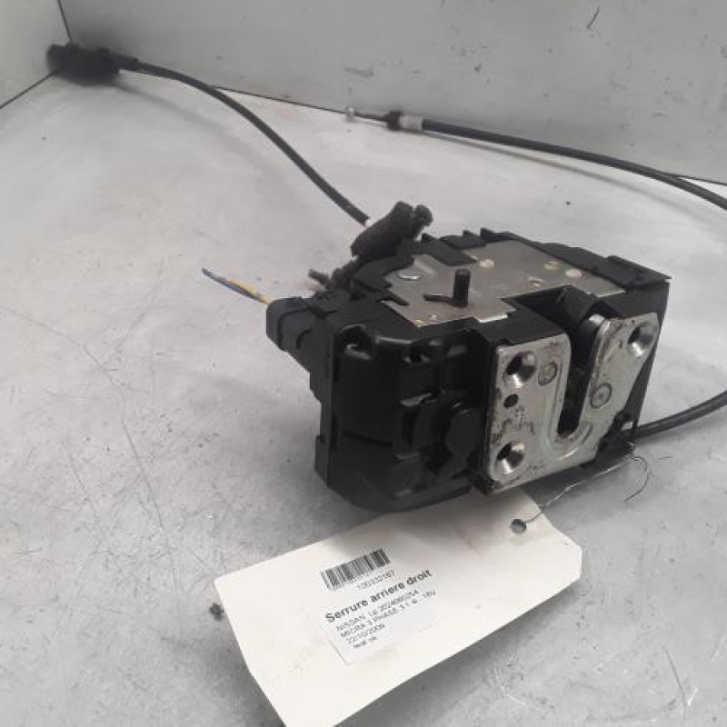 Serrure arriere droit NISSAN MICRA 3 Serrure arriere droit NISSAN MICRA 3