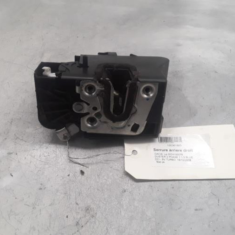 Serrure arriere droit DACIA DUSTER 2 Serrure arriere droit DACIA DUSTER 2