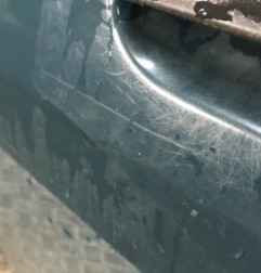Porte avant gauche RENAULT CLIO 1 Photo n°4