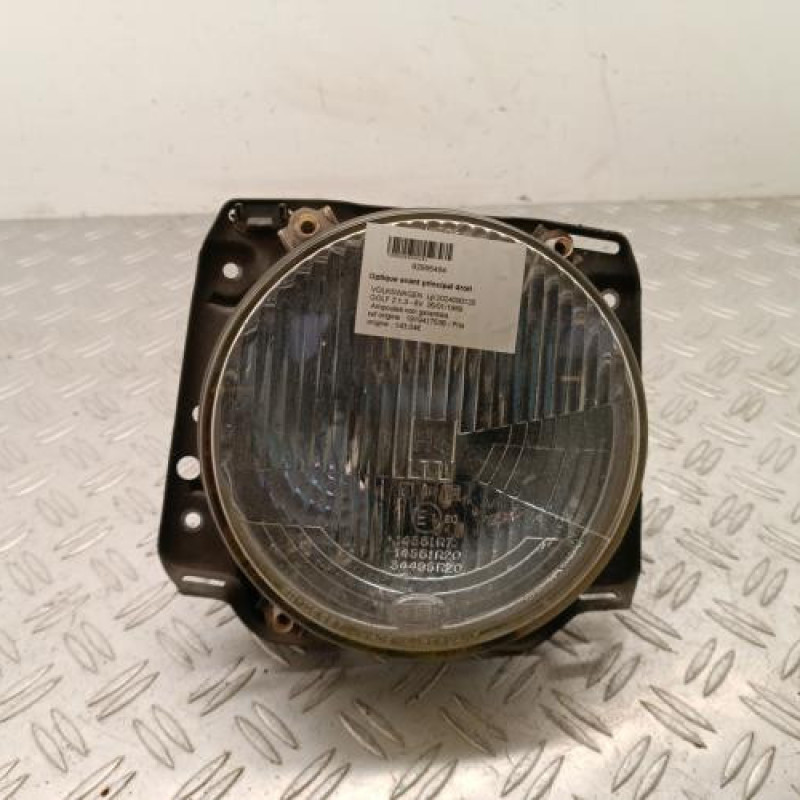 Optique avant principal droit (feux)(phare) VOLKSWAGEN GOLF 2