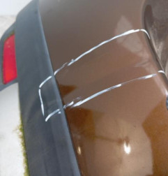 Pare choc arriere DACIA DUSTER 1 Photo n°5