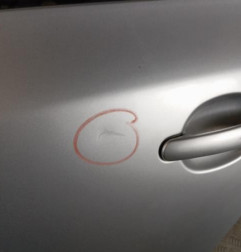 Porte arriere gauche SKODA FABIA 2