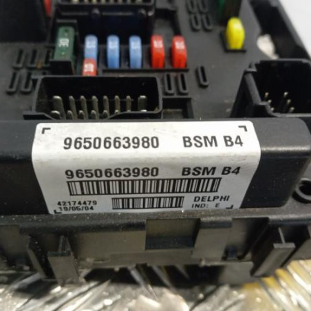 Boitier servitude moteur (BSM) PEUGEOT 206