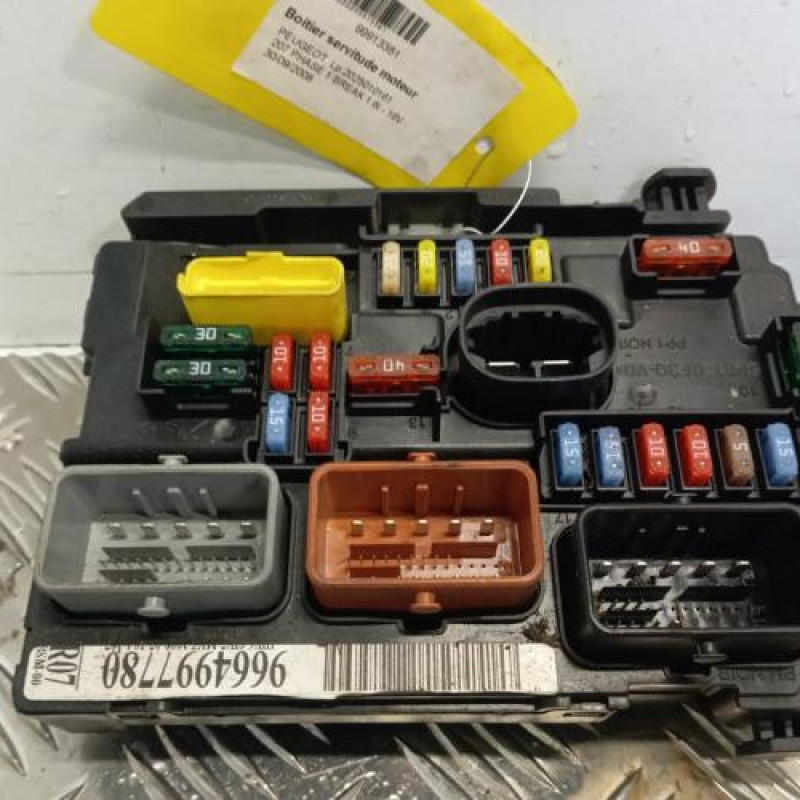 Boitier servitude moteur (BSM) PEUGEOT 207 Boitier servitude moteur (BSM) PEUGEOT 207