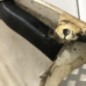 Pare choc arriere FORD FIESTA 5