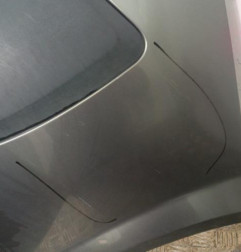 Pare choc arriere RENAULT GRAND SCENIC 2