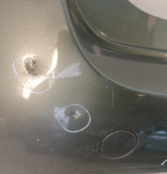 Pare choc arriere RENAULT MODUS Photo n°6