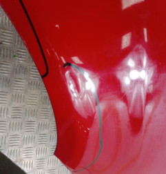 Aile avant droit VOLKSWAGEN CADDY 3