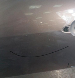 Porte avant gauche RENAULT GRAND SCENIC 3 Photo n°3