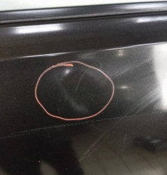 Porte arriere gauche NISSAN QASHQAI 1