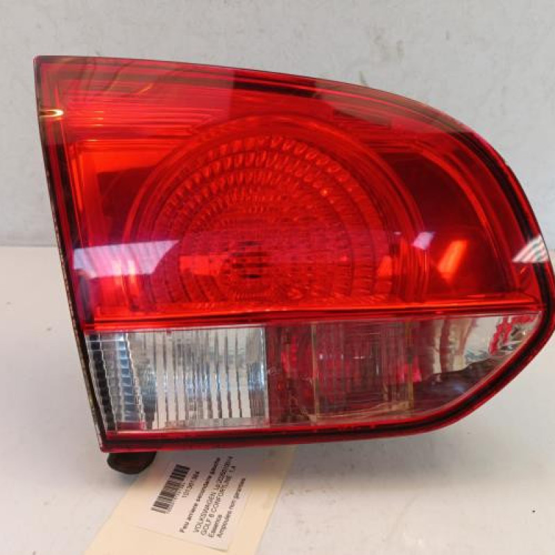 Feu arriere secondaire gauche (feux) VOLKSWAGEN GOLF 6 Feu arriere secondaire gauche (feux) VOLKSWAGEN GOLF 6