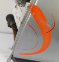 Porte arriere gauche PEUGEOT 206 Photo n°3