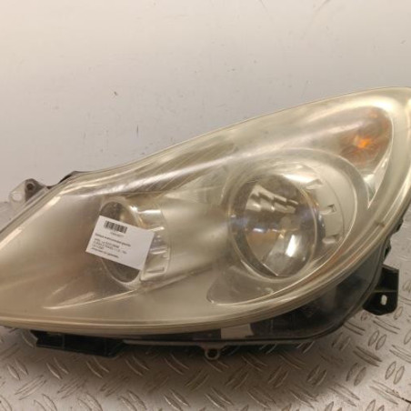Optique avant principal gauche (feux)(phare) OPEL CORSA D Photo n°1