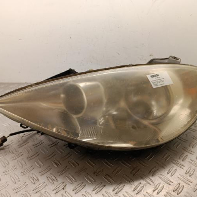 Optique avant principal gauche (feux)(phare) PEUGEOT 807