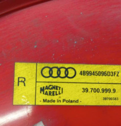 Feu arriere principal droit (feux) AUDI A6 2 Photo n°5