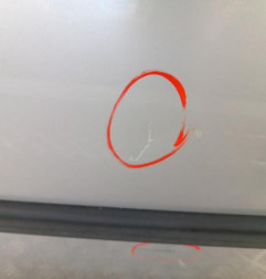 Porte avant gauche CITROEN C1 1 Photo n°3