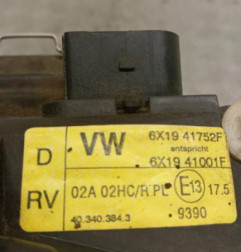 Optique avant principal droit (feux)(phare) VOLKSWAGEN LUPO Photo n°5