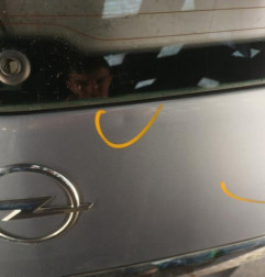 Malle/Hayon arriere OPEL ZAFIRA B Photo n°3