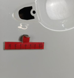 Porte avant gauche RENAULT CLIO 4 Photo n°3