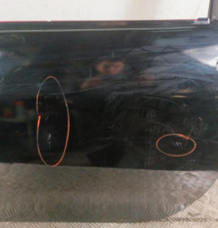 Porte avant gauche RENAULT TWINGO 1 Photo n°3