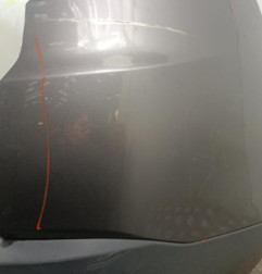 Pare choc arriere RENAULT MEGANE 3 Photo n°3