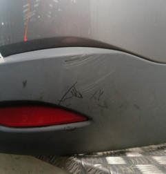Pare choc arriere RENAULT MEGANE 3 Photo n°4