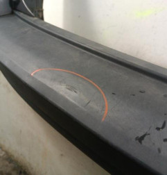 Pare choc arriere RENAULT MEGANE 3 Photo n°5