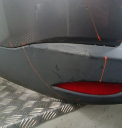 Pare choc arriere RENAULT MEGANE 3 Photo n°6