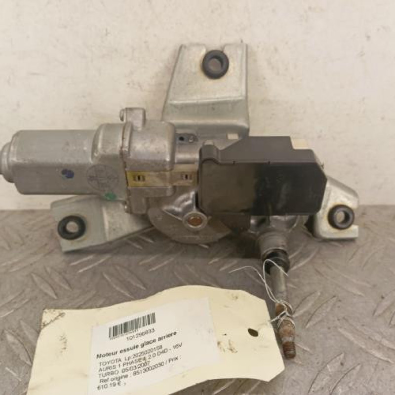 Moteur essuie glace arriere TOYOTA AURIS 1